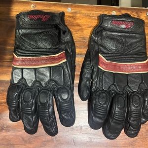 Mens XL Indian Motorcycle Gloves